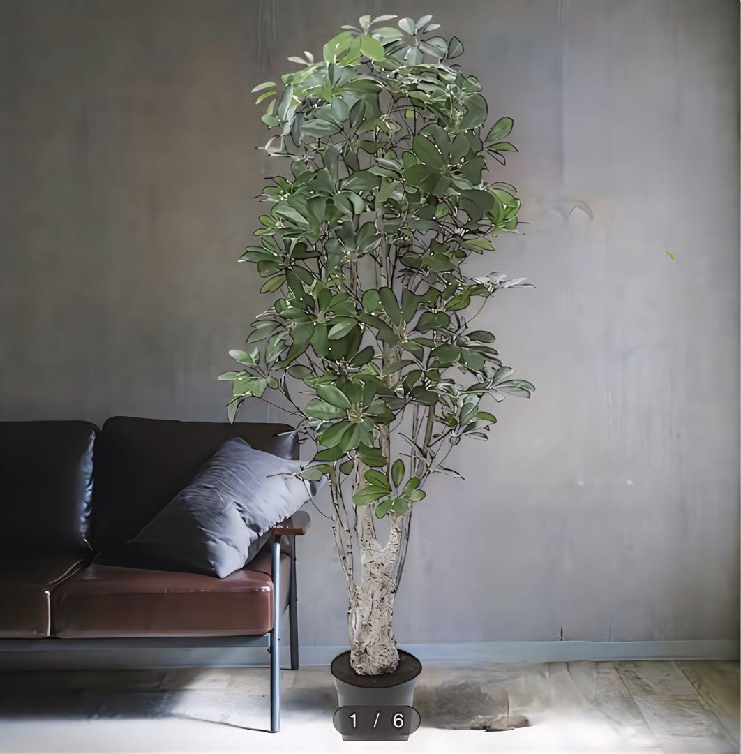 光触媒　人工観葉植物　ウォールグリーン　フェイクグリーン　シェフレア155
