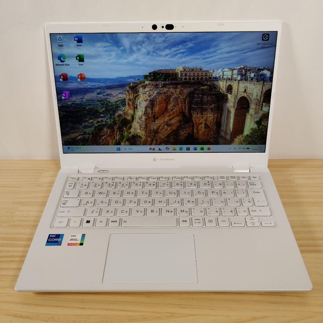 極美品 Dynabook GCX83/VWE タッチパネル 12世代i7 1TB