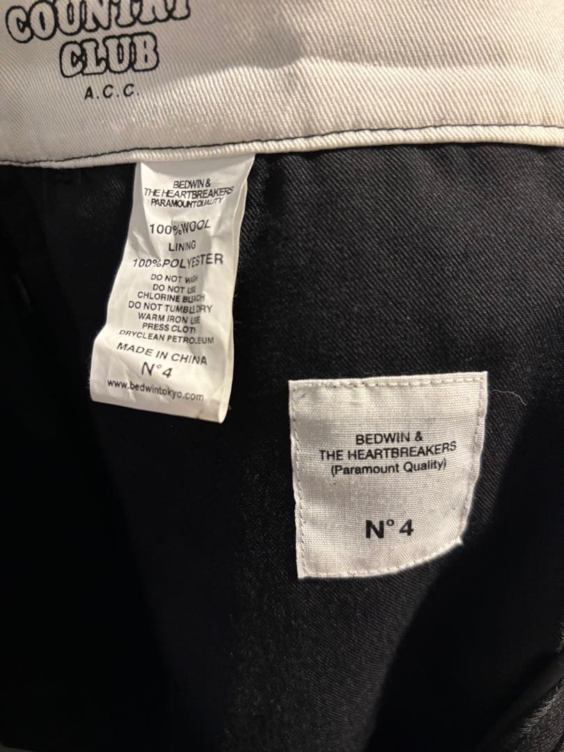 ANTI COUNTRY CLUB BEDWINコラボパンツ