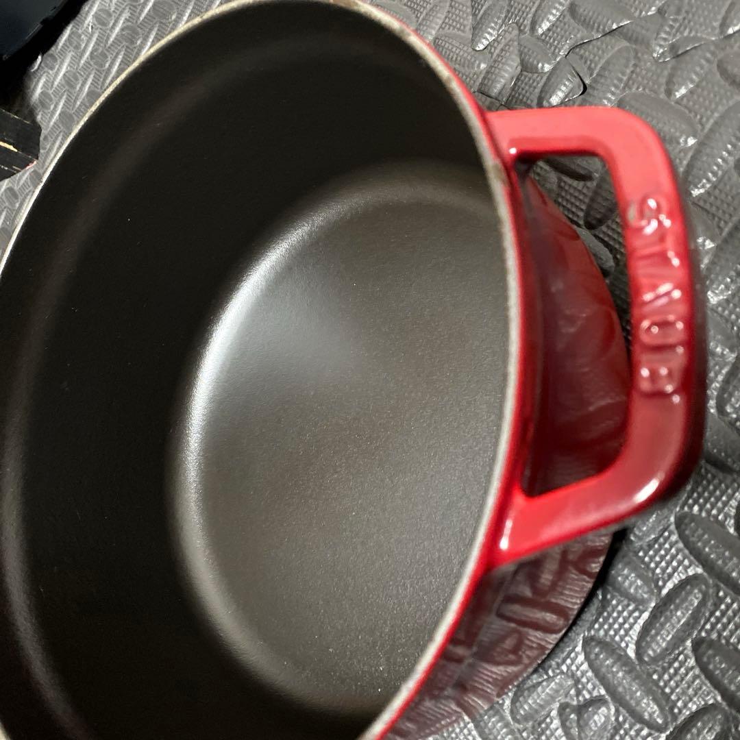 ストウブ（STAUB） ラウンド ココット 24cm チェリーレッド