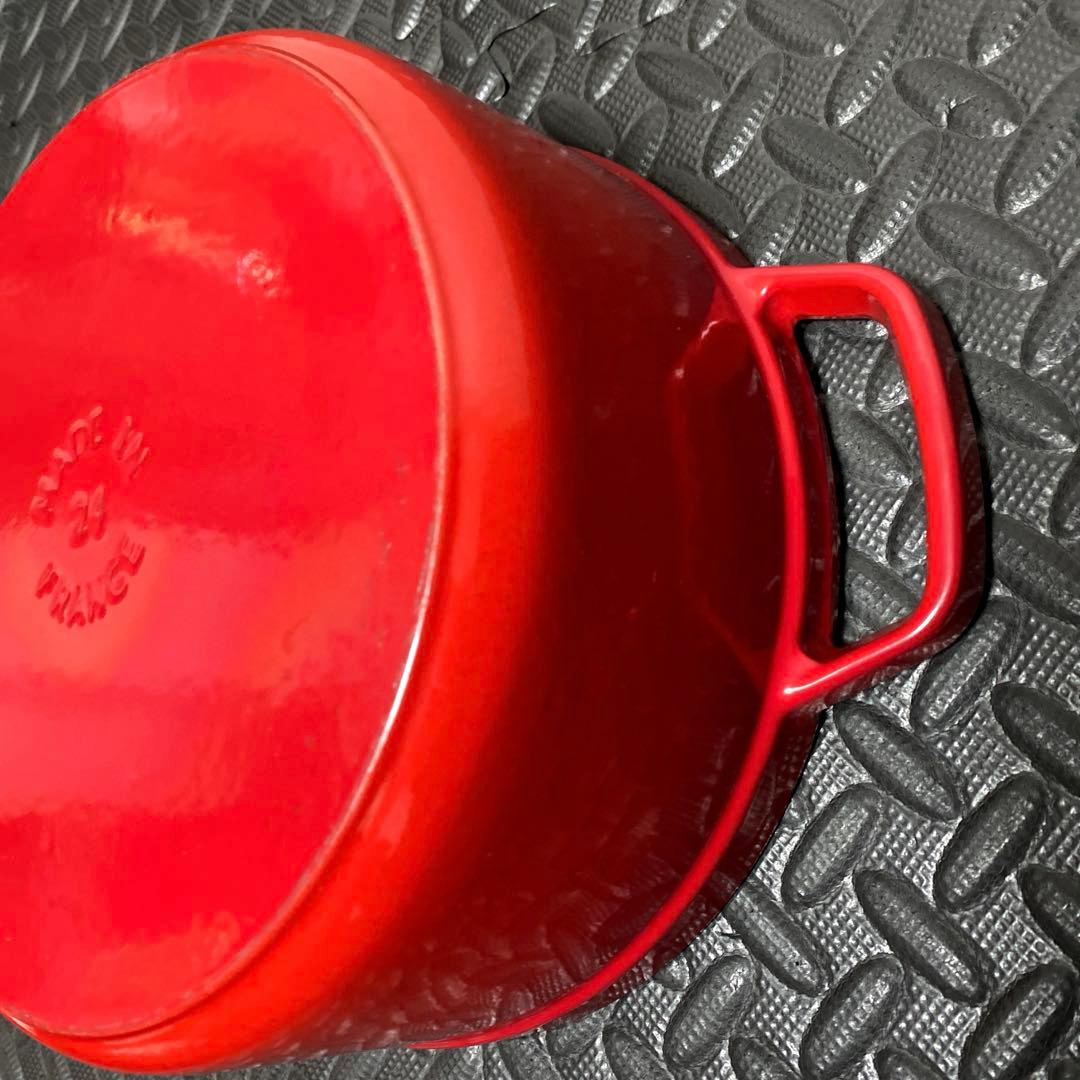 ストウブ（STAUB） ラウンド ココット 24cm チェリーレッド