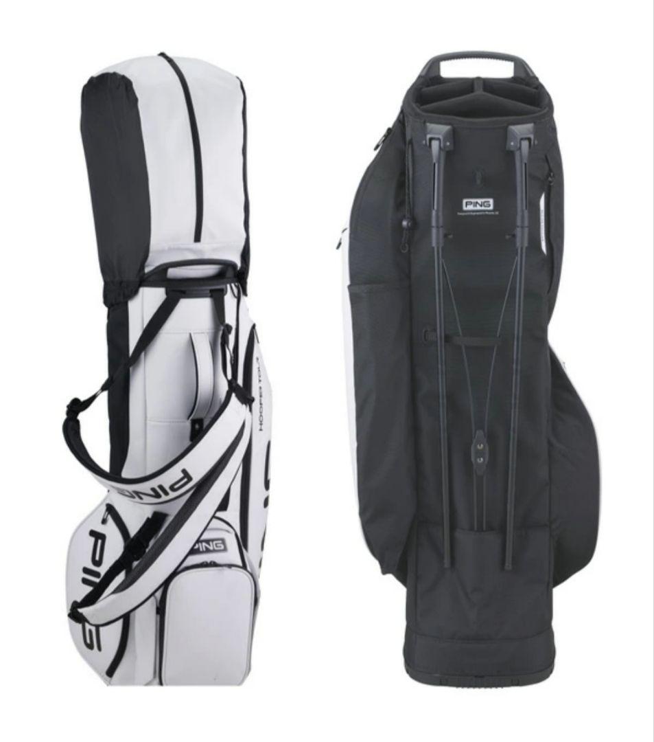 PING スタンド式ゴルフバッグ ホワイト 2.8kg
