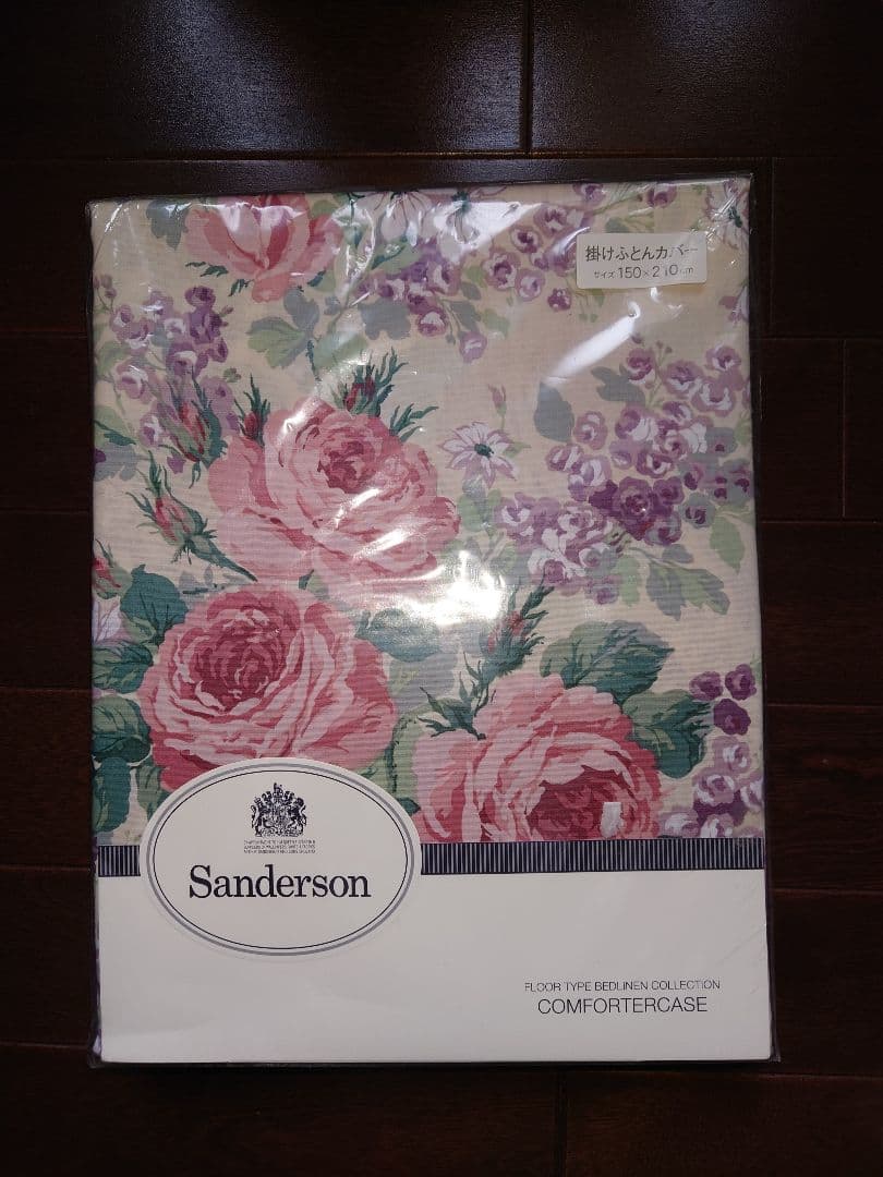 西川サンダーソンSanderson 花柄 コンフォータケース150x210