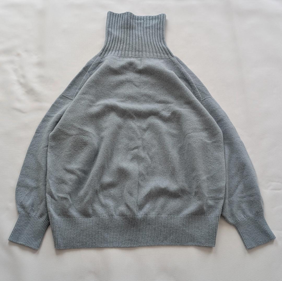 美品✨️スピックアンドスパン　ウールカシミヤ タートルネックプルオーバー