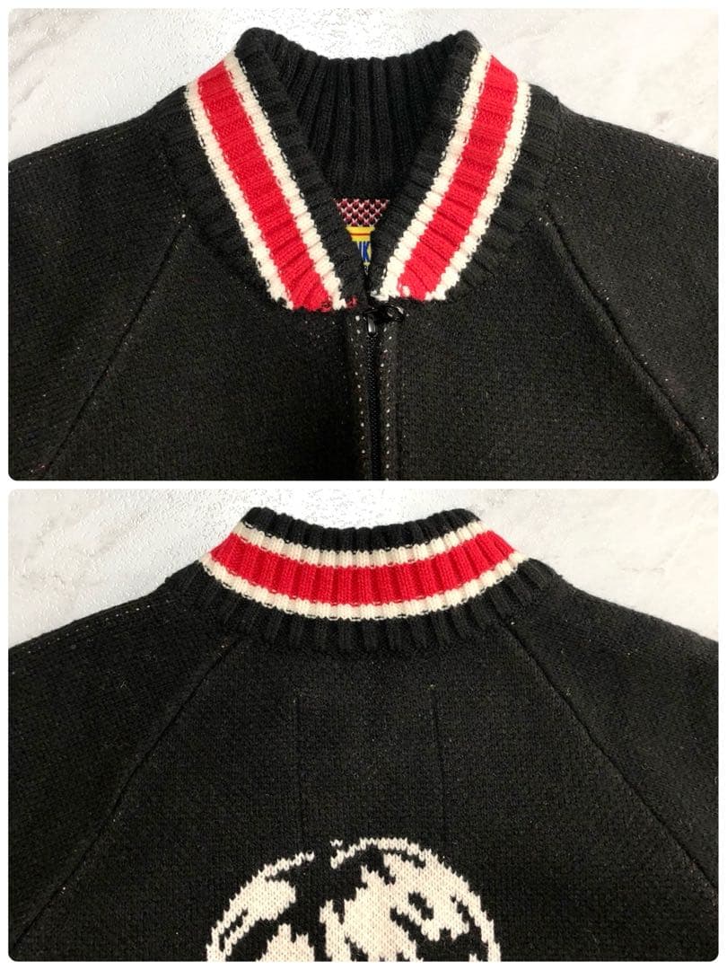 【未使用級】 HYSTERIC GLAMOUR カーディガン ヒスガール 厚手