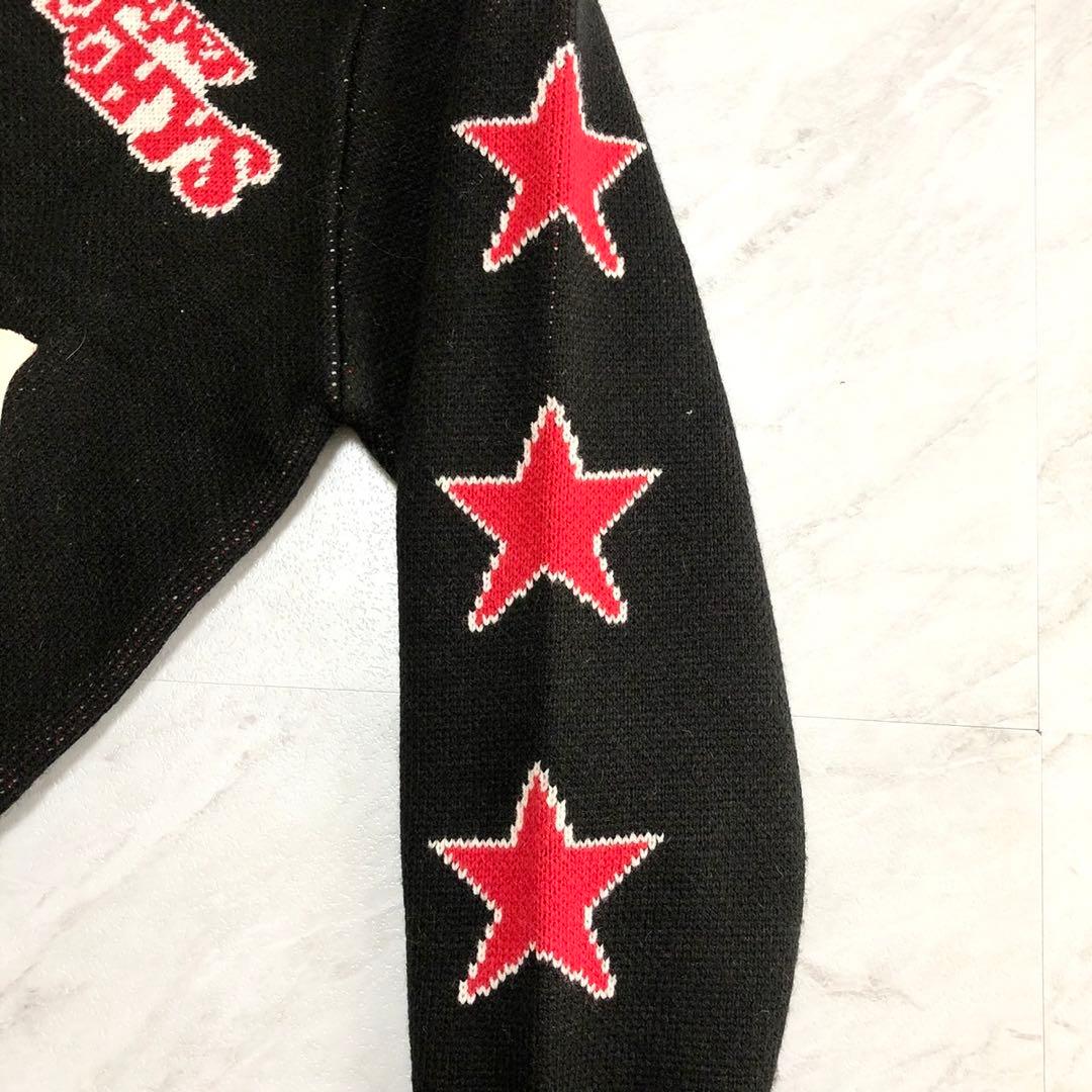 【未使用級】 HYSTERIC GLAMOUR カーディガン ヒスガール 厚手