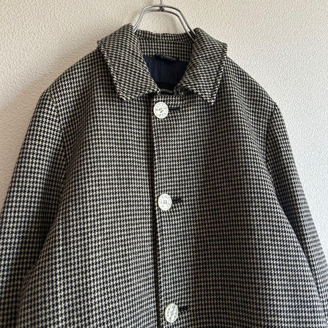 MACKINTOSH × Paul Smith ステンカラーコート バーズアイ