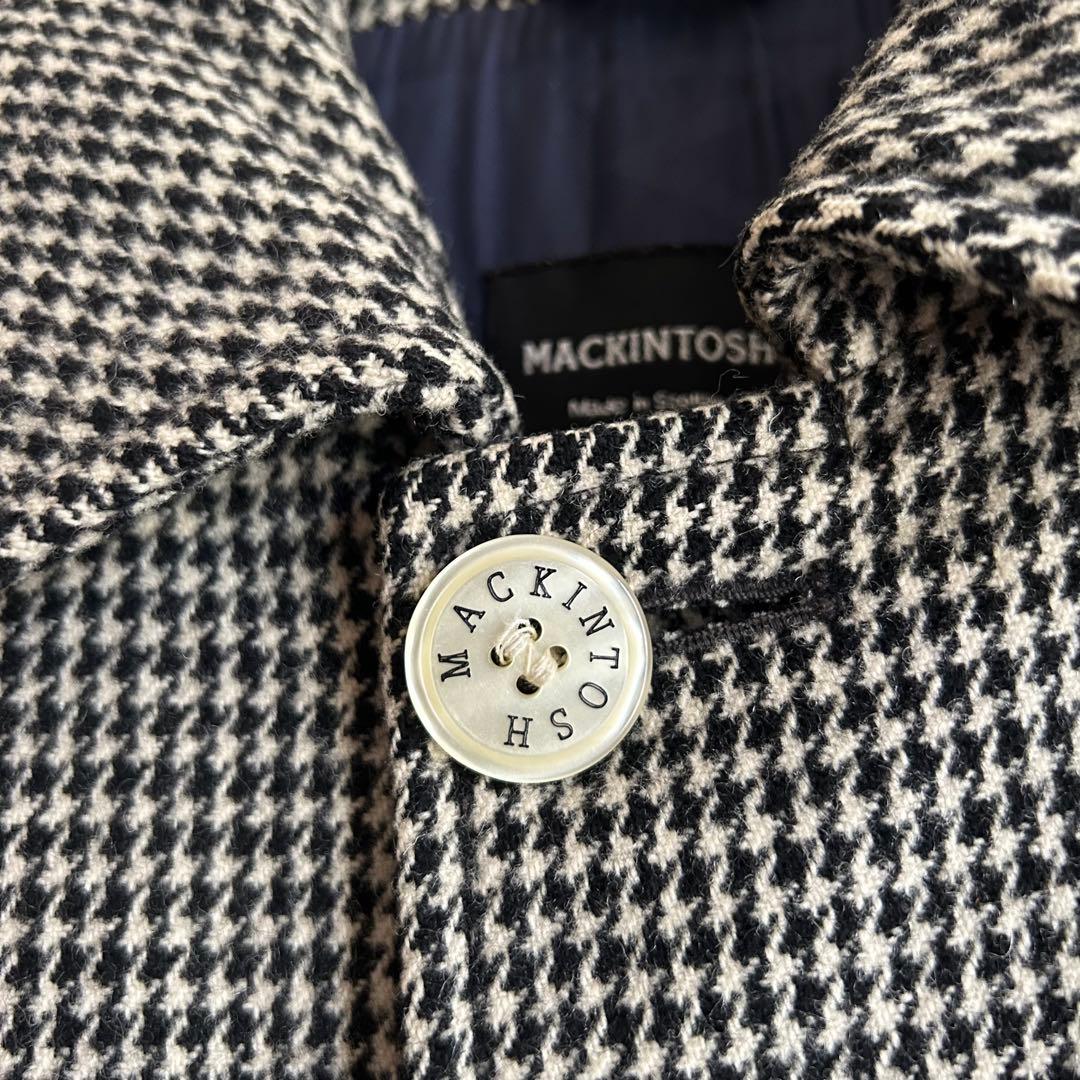 MACKINTOSH × Paul Smith ステンカラーコート バーズアイ