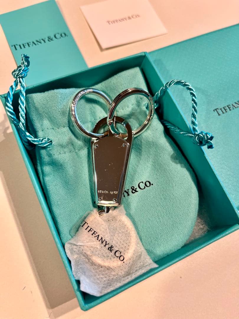 【新品未使用】Tiffany & Co. T&CO. MAKERSキーホルダー