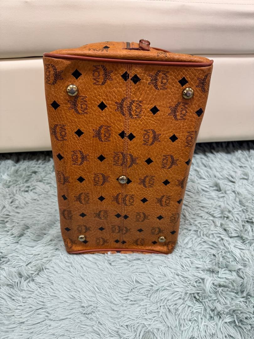 【美品】MCM/ボストンバッグ/レザー/J8959
