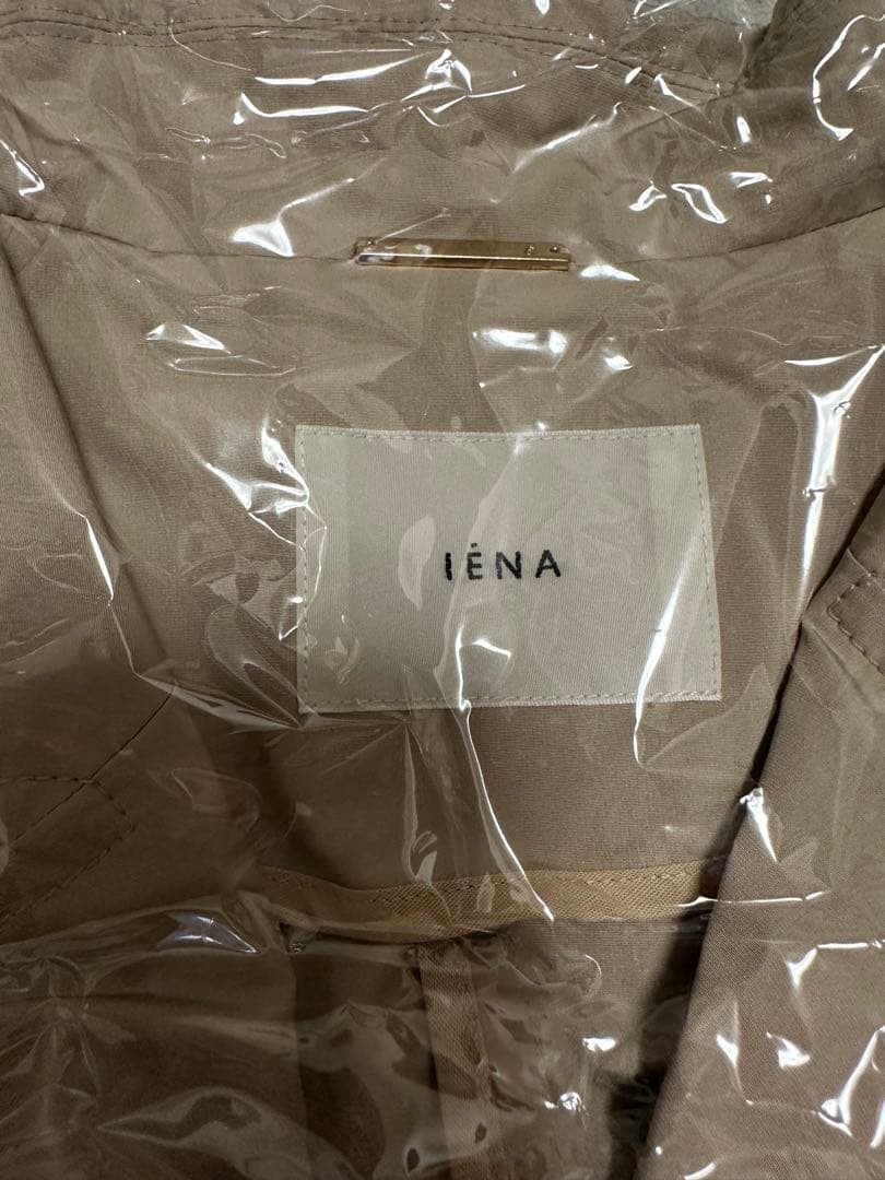 IENA 新品未開封品 ハーフトレンチコート◆ベージュ36