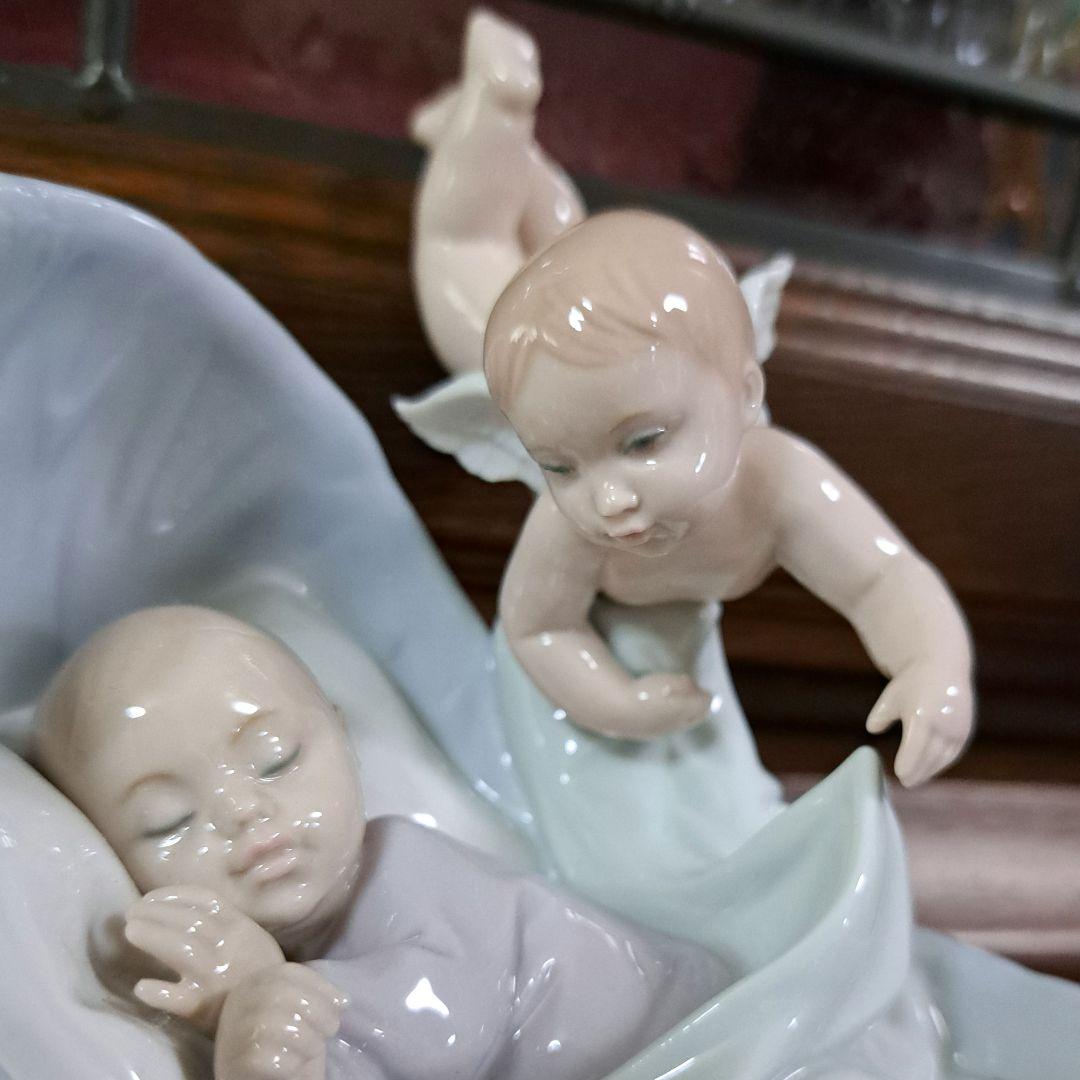 リヤドロ　LLADRO 「いい夢みてね」