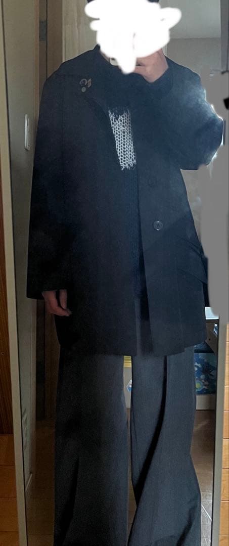 ジャケット・アウター A MACHINE Nylon Black Jacket 23SS