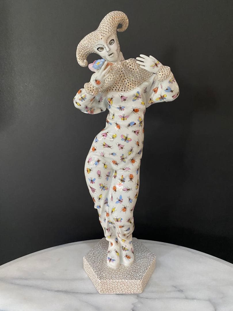 ヘレンド 「カーニバルレディ」置物　ハンガリーmade