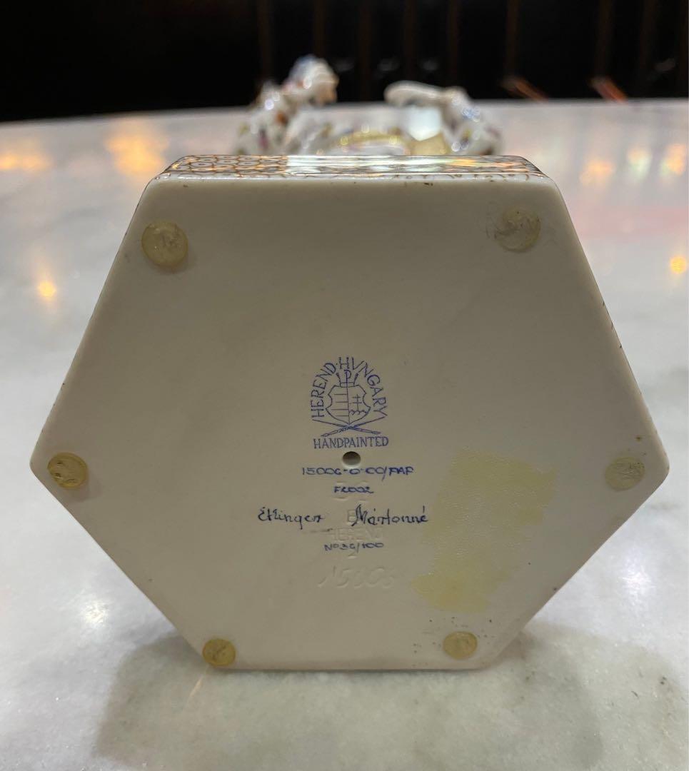 ヘレンド 「カーニバルレディ」置物　ハンガリーmade