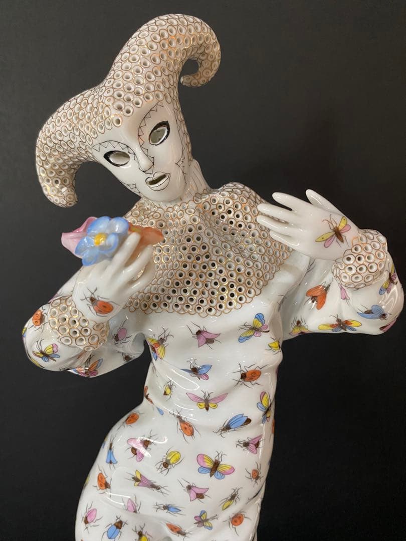 ヘレンド 「カーニバルレディ」置物　ハンガリーmade