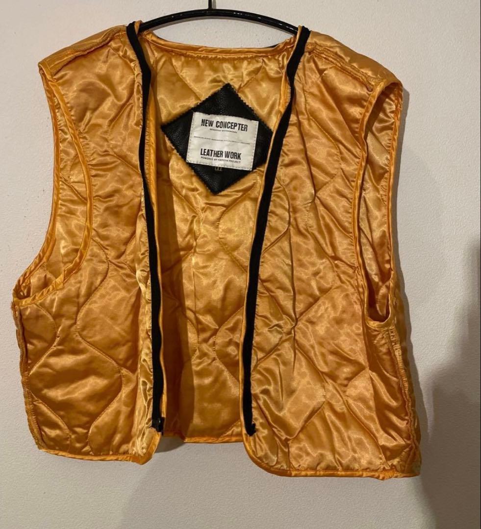 ゆ*い様 KADOYA ニューコンセプター　 レザージャケット ライナー付