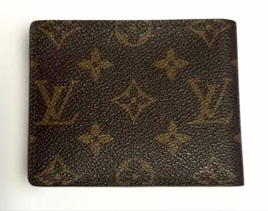 Louis Vuitton モノグラム 二つ折り財布　パスケース付