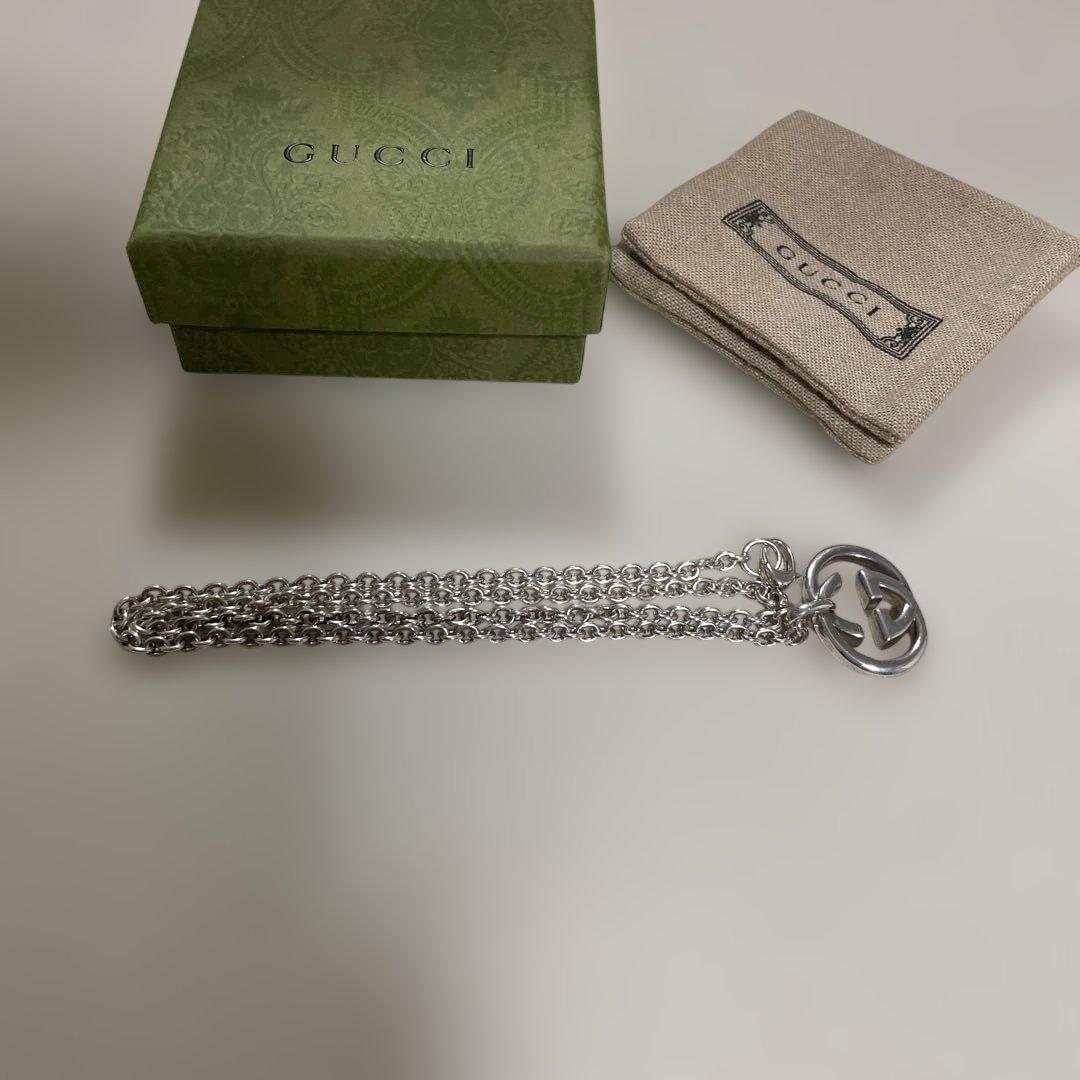 グッチ GUCCI ネックレスGGロゴモチーフ
