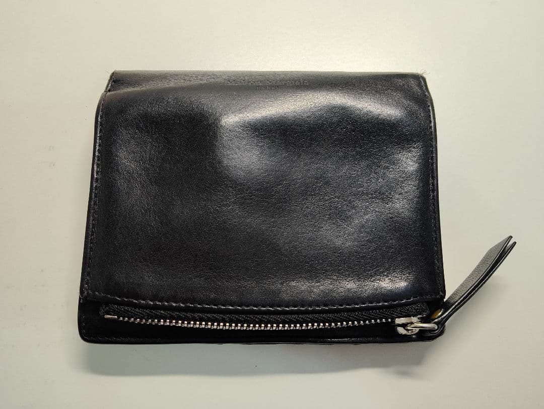 Maison Margiela 黒 二つ折り財布　付属品あり