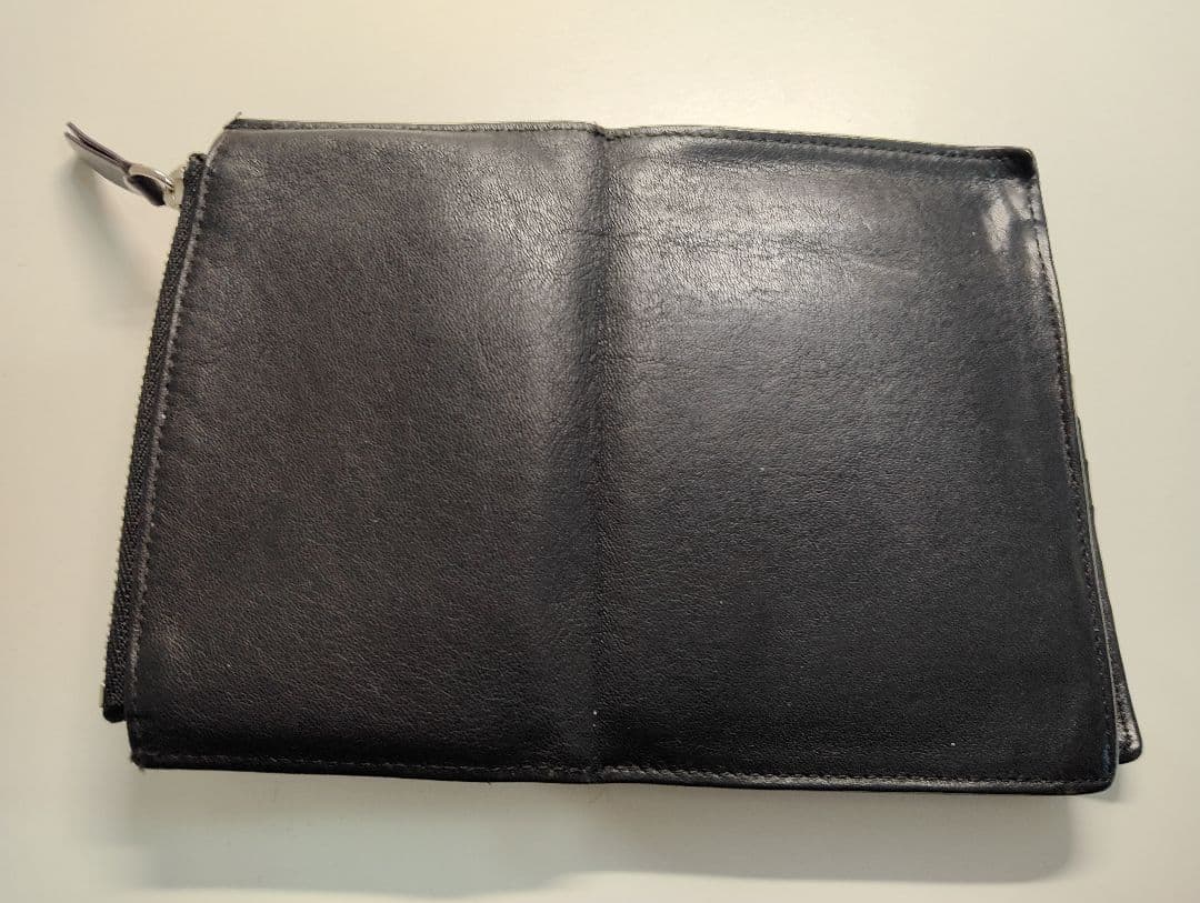 Maison Margiela 黒 二つ折り財布　付属品あり