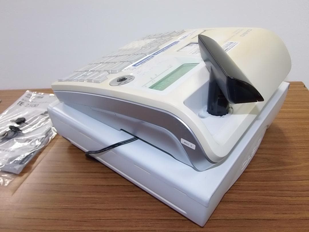 設定無料 CASIO TE-2500-15S レジスター 250731