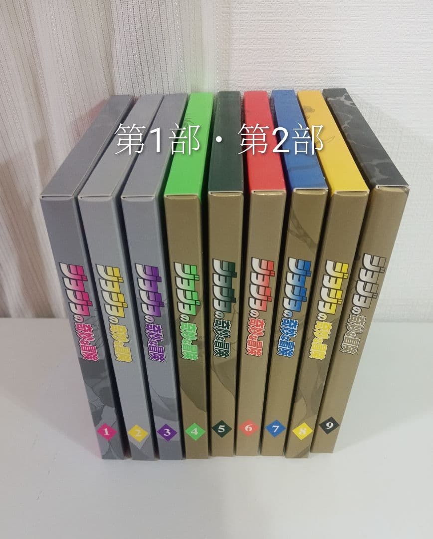 ジョジョの奇妙な冒険 第1部〜第5部 アニメDVD全巻セット