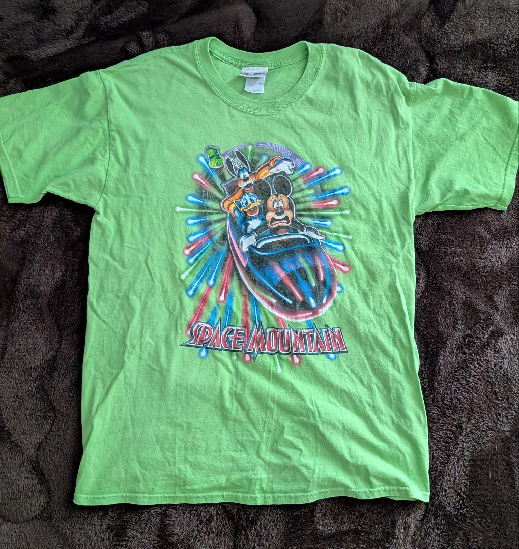 90s ディズニー　スペースマウンテン Tシャツ