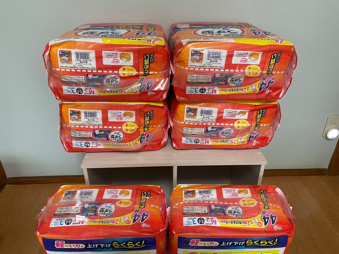 花王　リリーフ　パンツタイプ安心のうす型 M~L【一人で歩ける方]44枚入　6袋