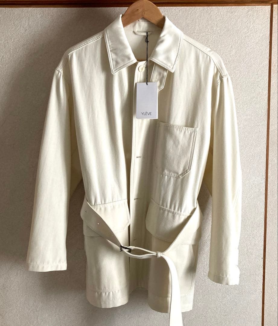新品タグ付き 25SS YLÈVE カバーオールジャケット