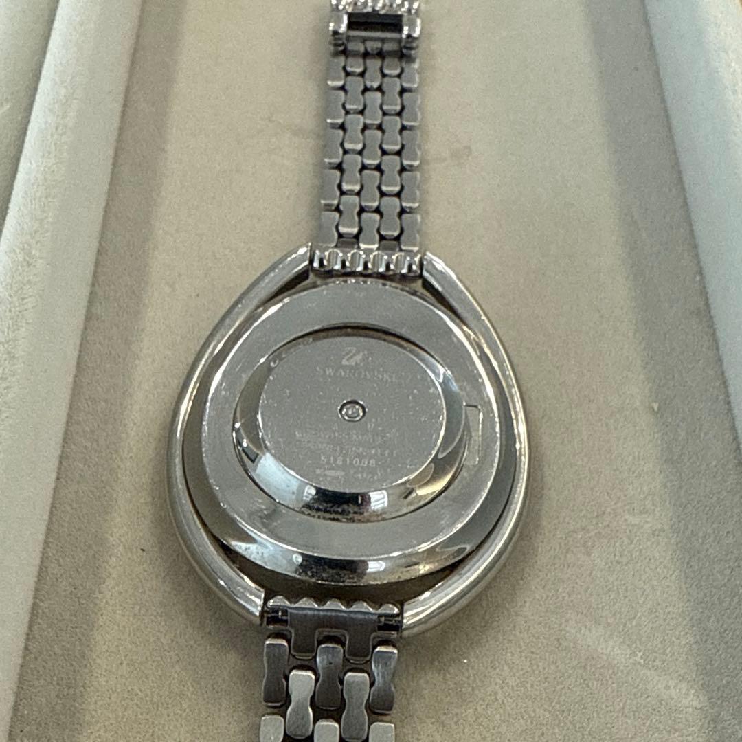 SWAROVSKI シルバー クォーツ腕時計