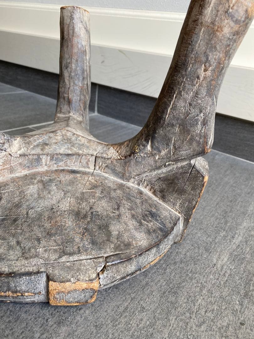 ヴィンテージ　アフリカ椅子