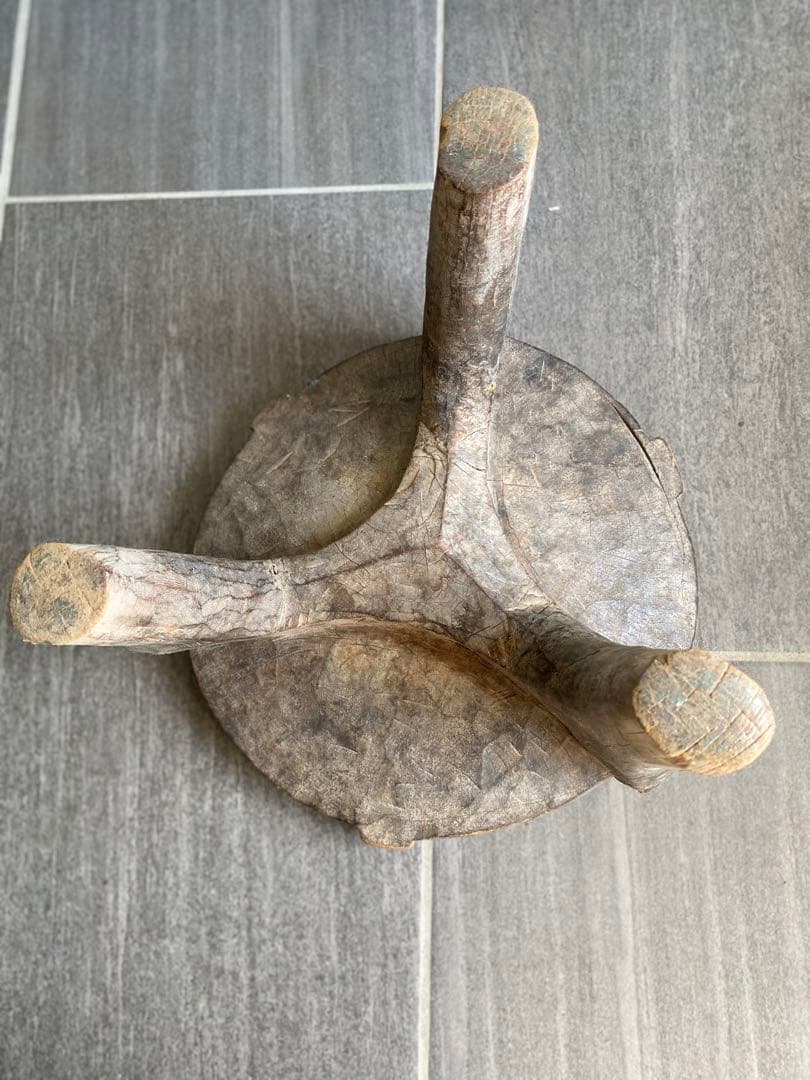 ヴィンテージ　アフリカ椅子