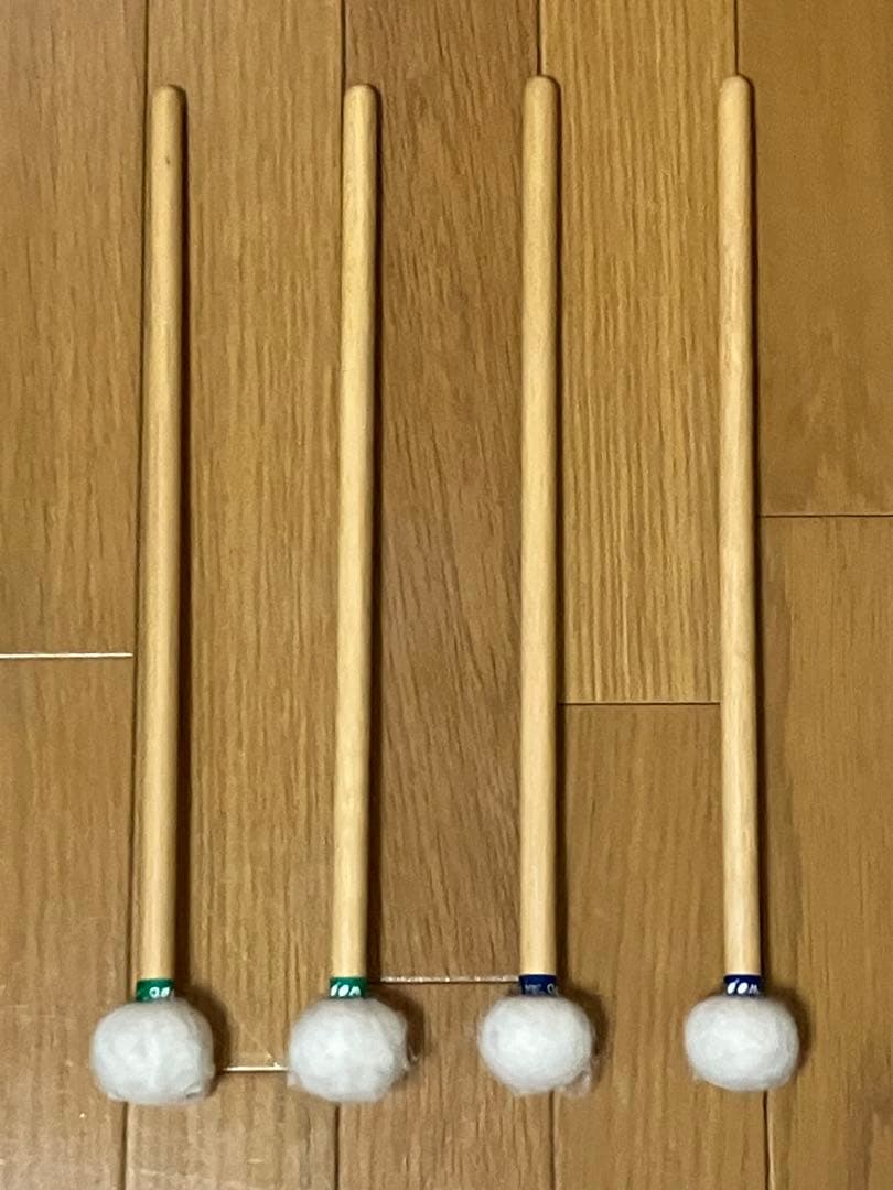 【マジック書込有】ティンパニマレット5組 PLAY WOODプレイウッド