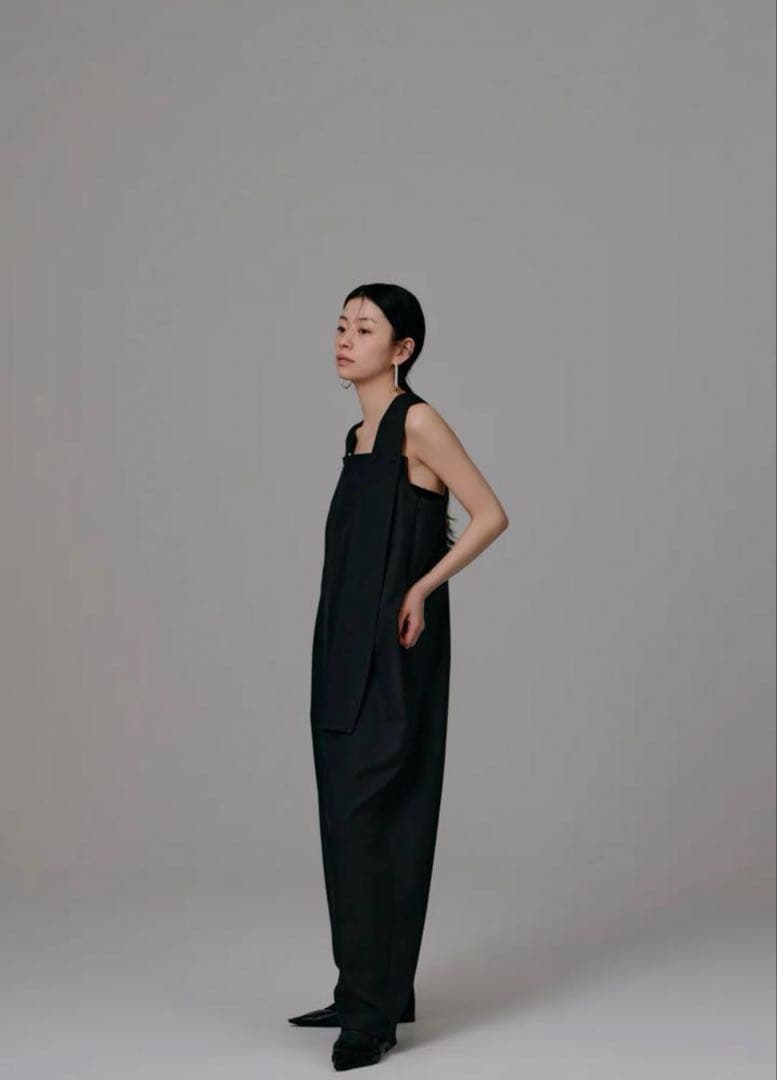 louren ローレン shoulder tie jumpsuit