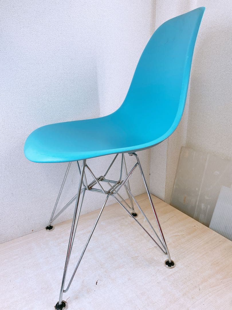 ④Eames サイドシェルチェア DSR Vitra製 エッフェル イームズ 水