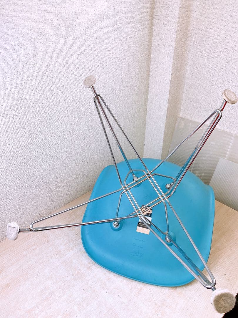 ④Eames サイドシェルチェア DSR Vitra製 エッフェル イームズ 水