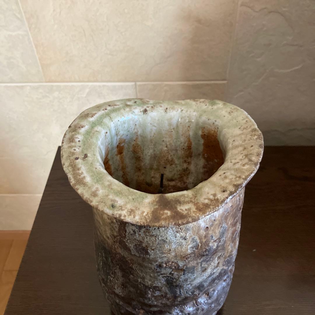 お値下げ 花瓶 花器 掛け花入れ 茶道具