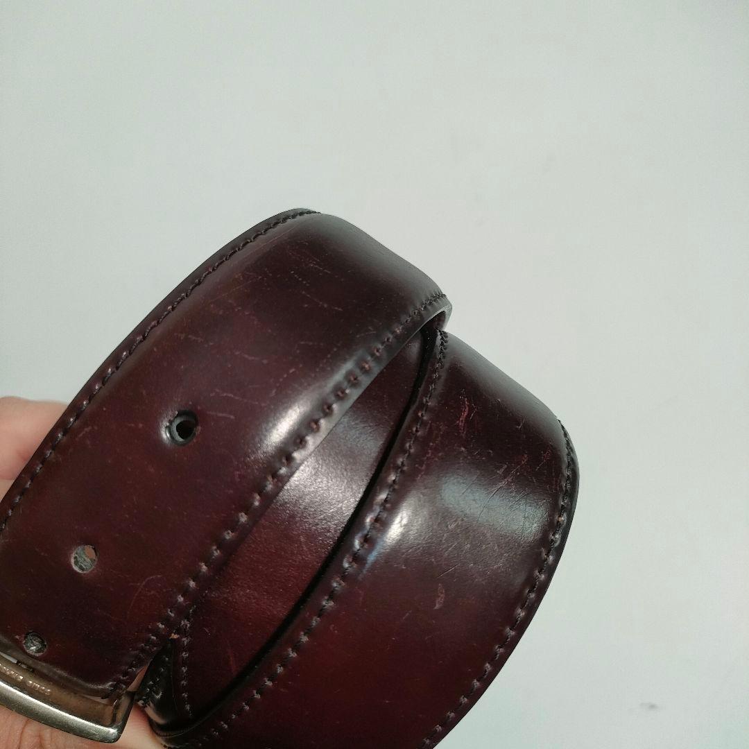 コードバン レザーベルト ホーウィン社 CORDOVAN ブラウン