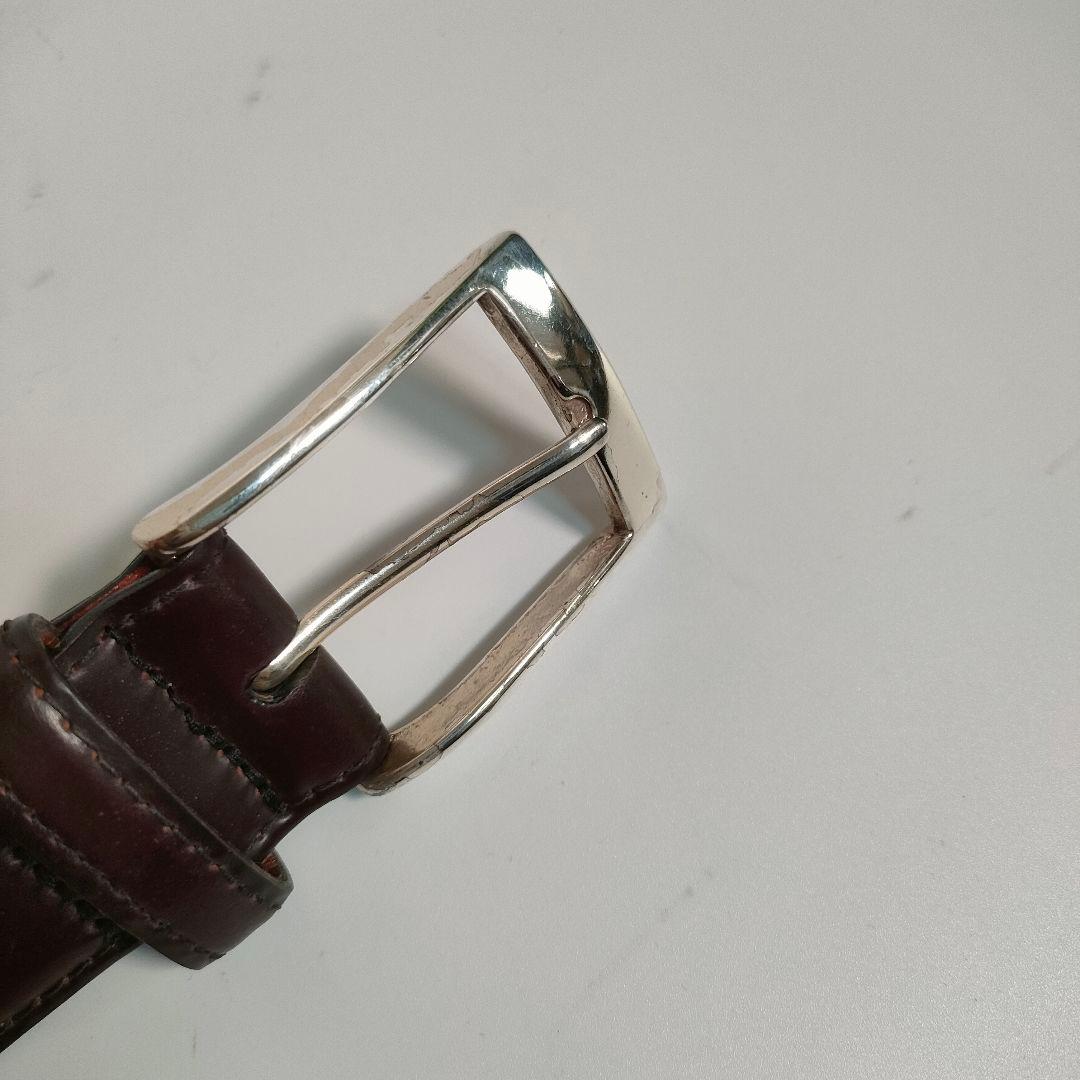 コードバン レザーベルト ホーウィン社 CORDOVAN ブラウン