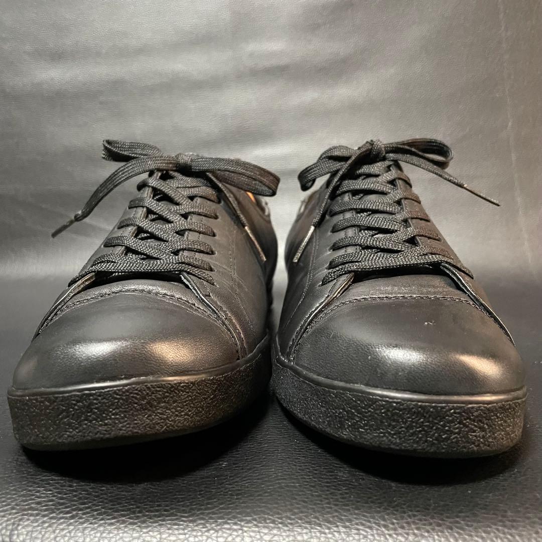 ドルチェアンドガッパーナ DOLCE＆GABBANAレザー スニーカー ブラック