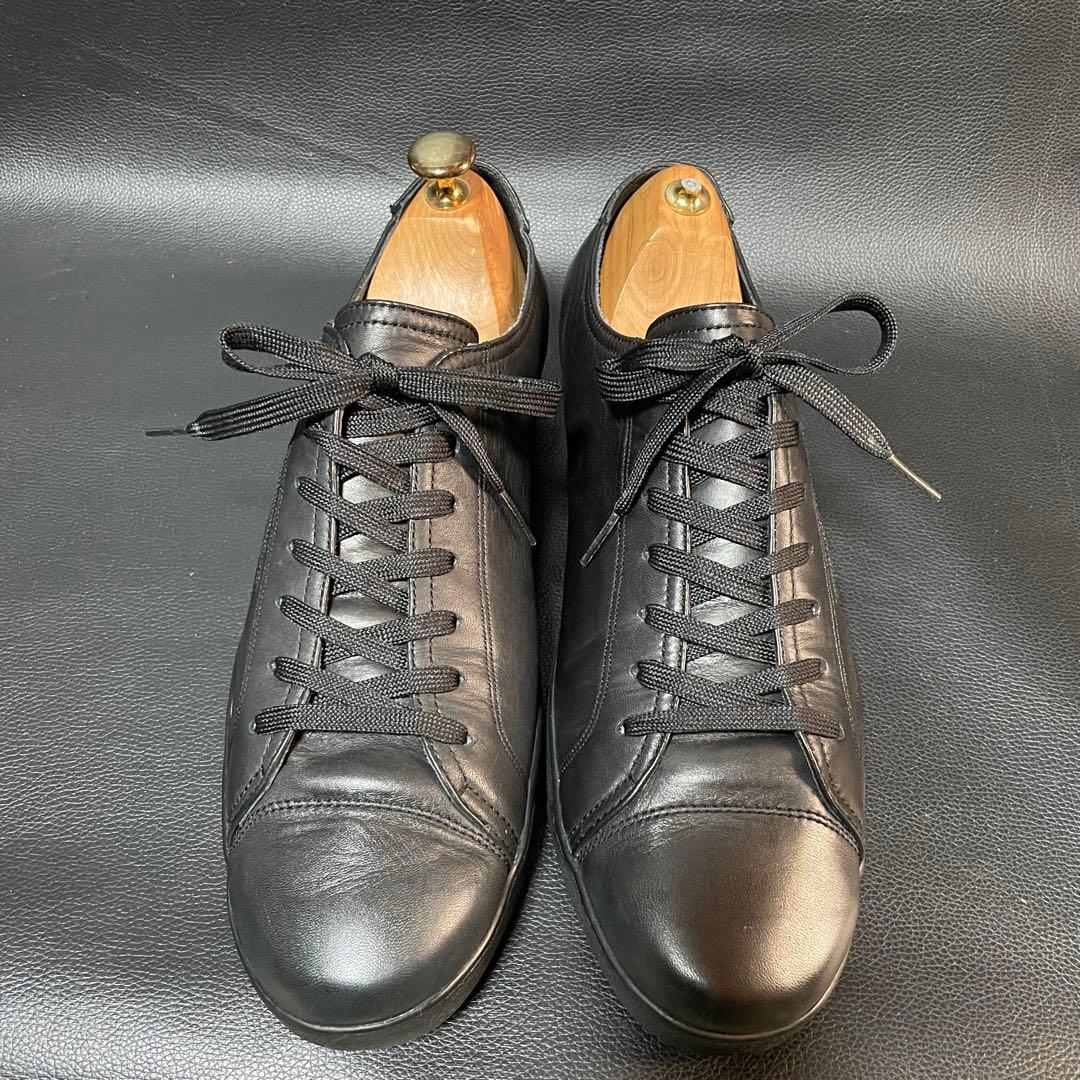 ドルチェアンドガッパーナ DOLCE＆GABBANAレザー スニーカー ブラック