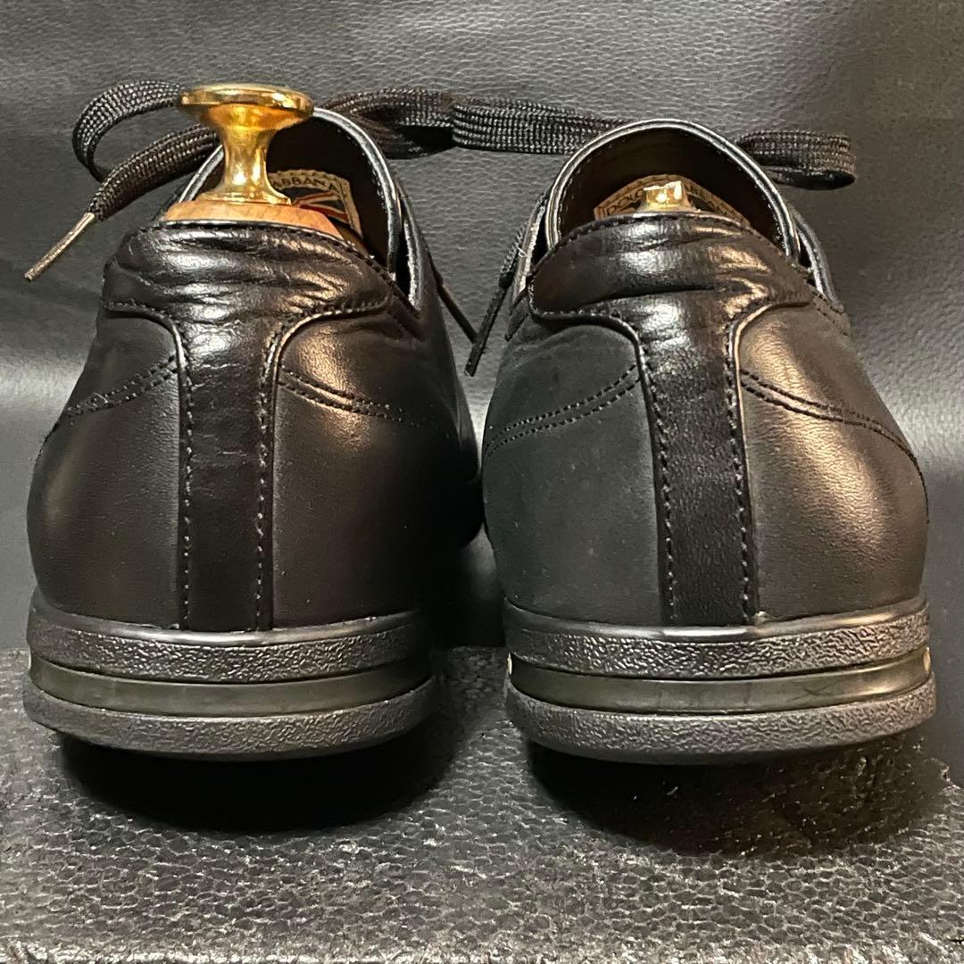 ドルチェアンドガッパーナ DOLCE＆GABBANAレザー スニーカー ブラック