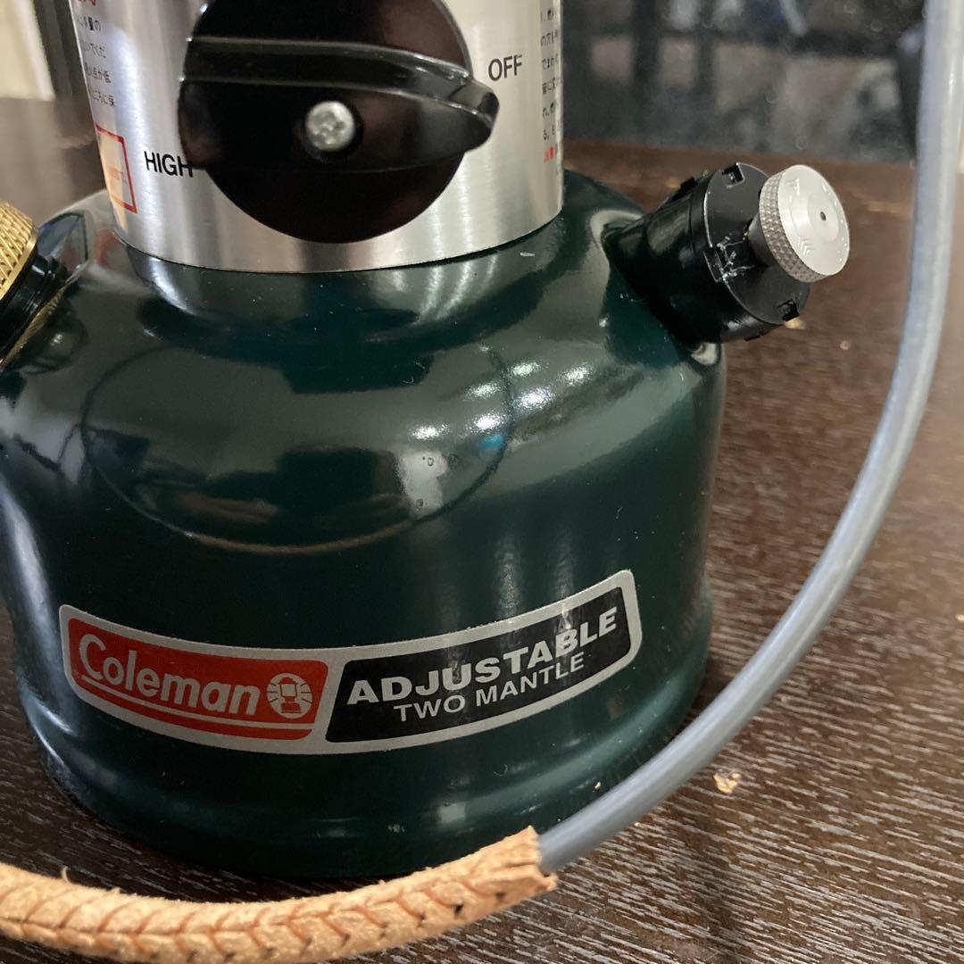 Coleman コールマン　ツーマントル　ガソリンランタン圧力計付き