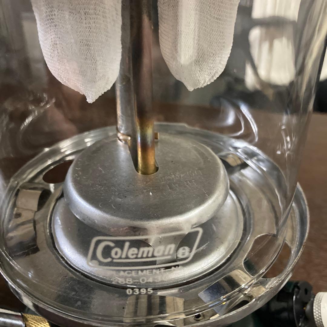 Coleman コールマン　ツーマントル　ガソリンランタン圧力計付き