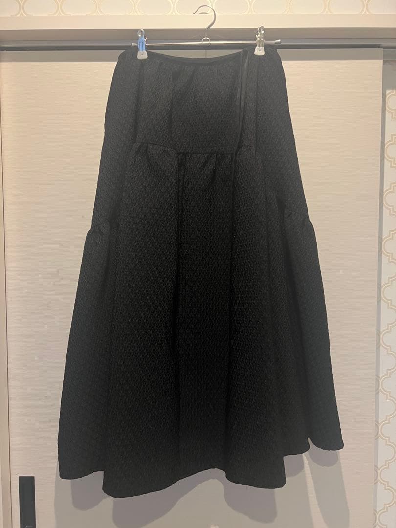 BLUELEA Jacuard skirt ブラック38