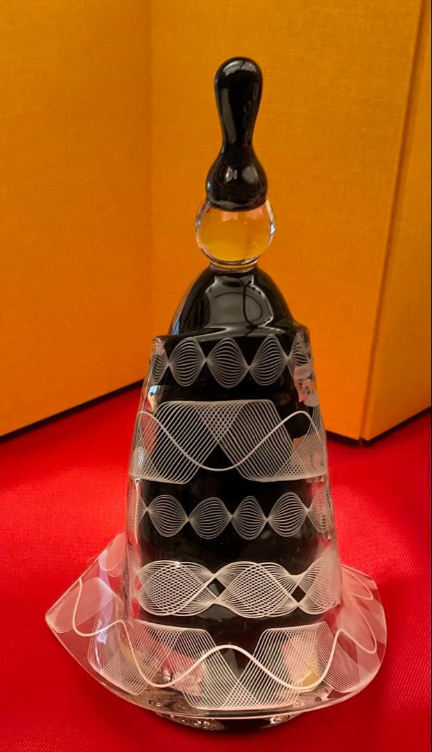 ガラス製ひな人形セット　三垣祥太郎作　お値下げしました‼︎