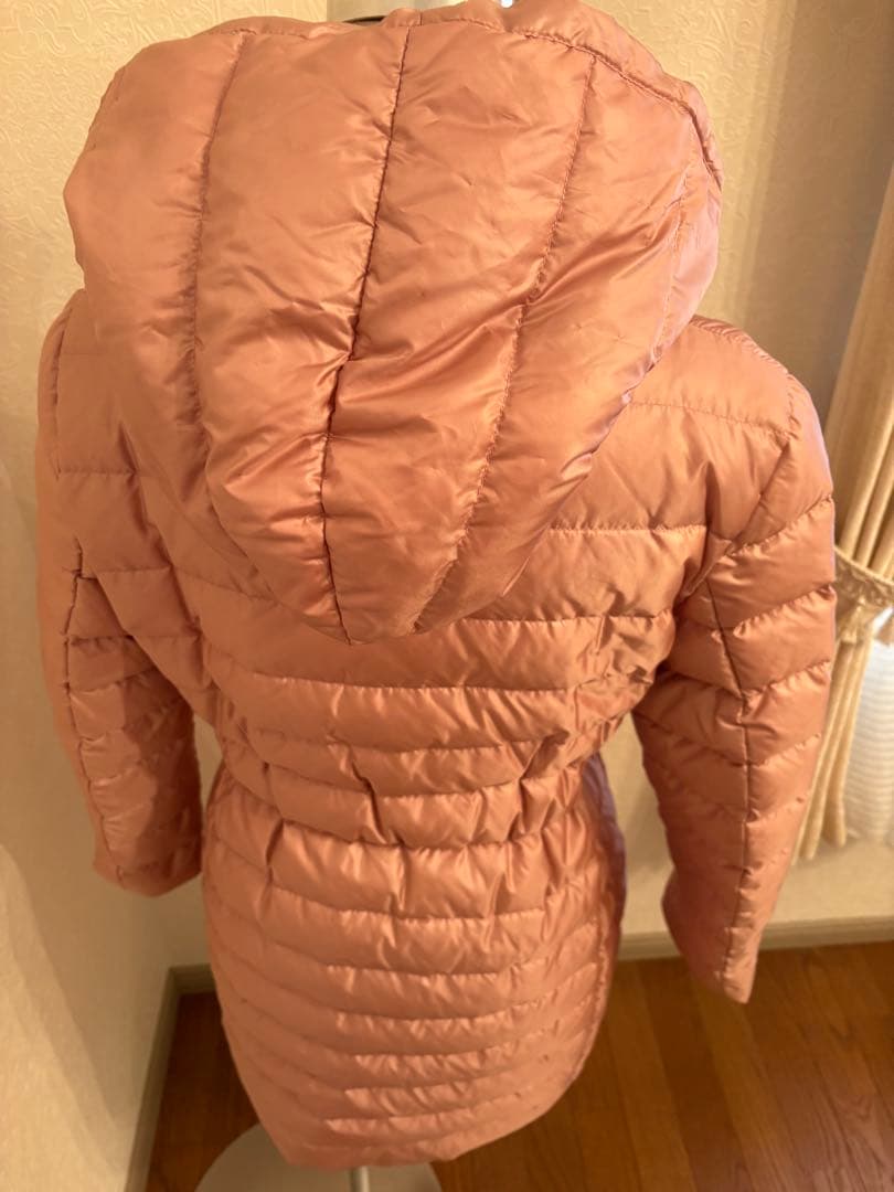 MaxMara Studio❣️マックスマーラフード付きピンクダウンコート❣️38