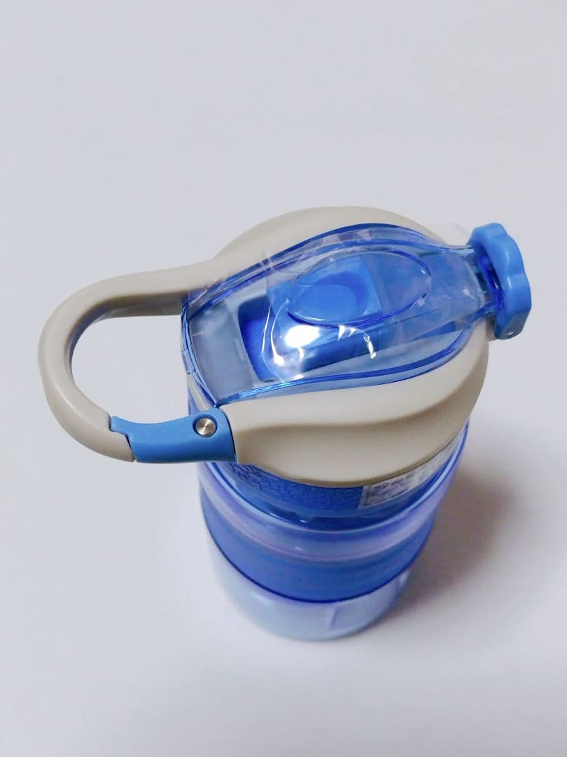 水筒 ポータブル アウトドア スポーツ450ml ブルー