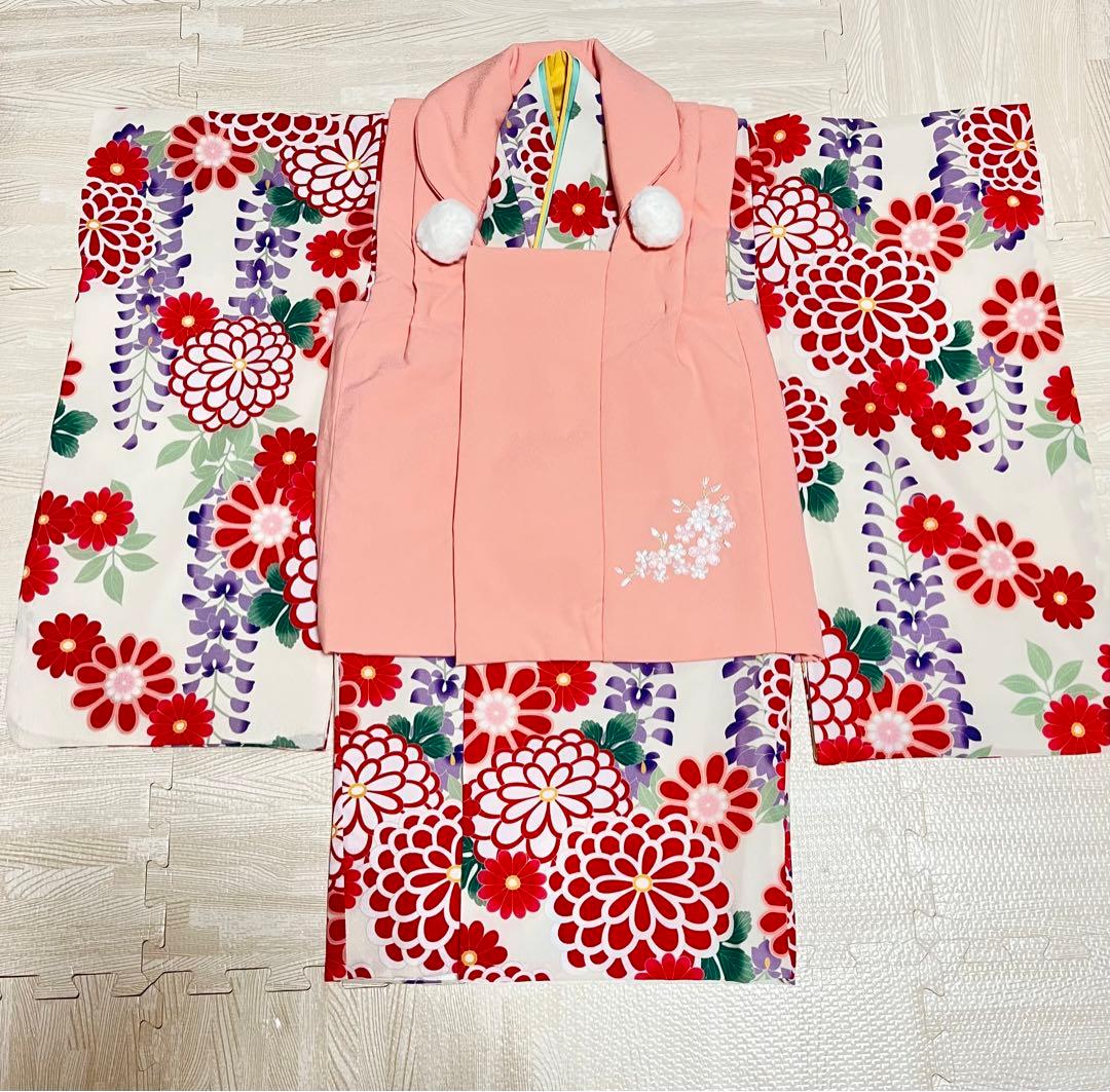 美品⭐︎キャサリンコテージ　七五三被布3点セット